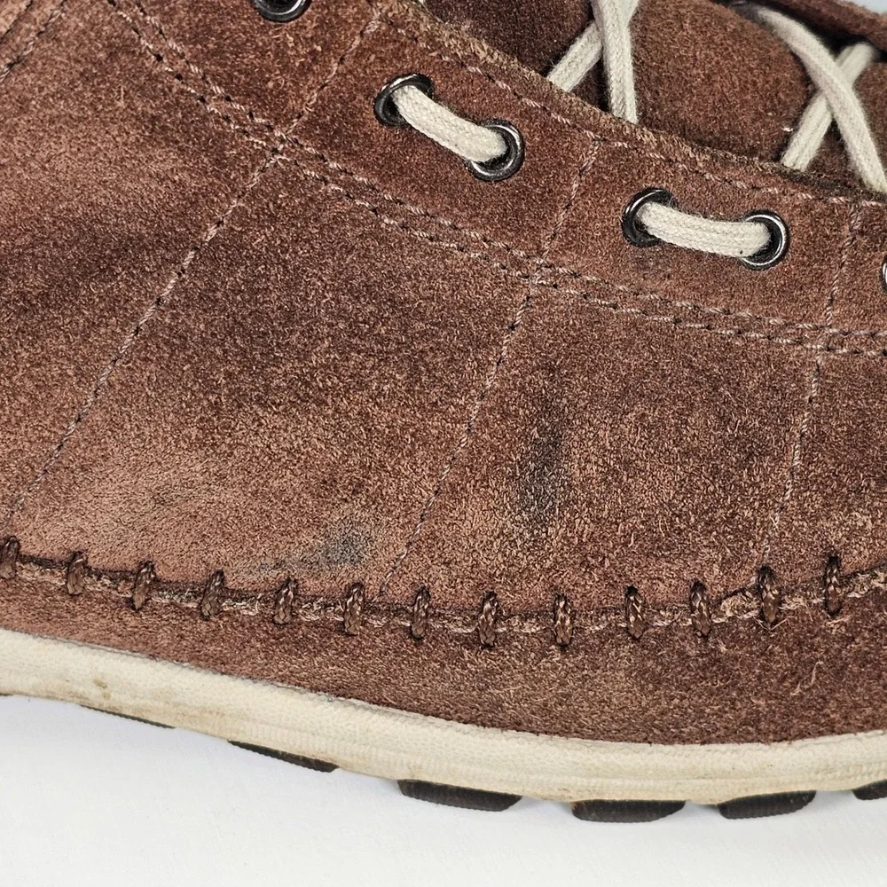 Columbia Techlite Brown Suede Faux Fur Lace Up Winter Boots‎ Womens 7.5